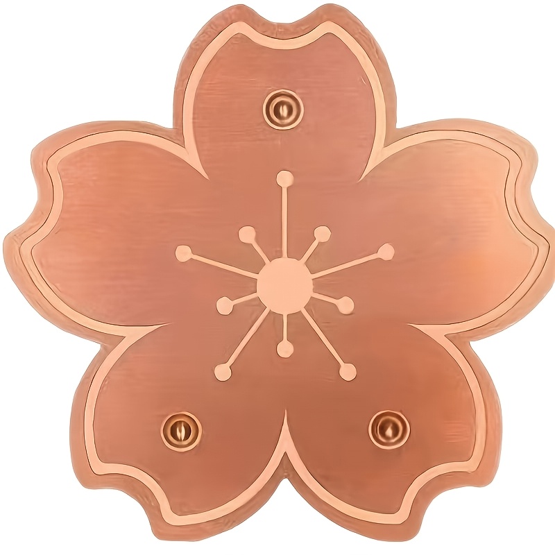 TEMU Bassin pour oiseaux de fleur, support à trois points renforcé de 0,6 mm, pour eau physiquement sûre, réduisant la fréquence de nettoyage, niveau