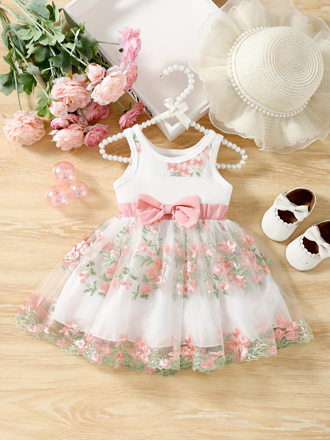 Neonata Abito Estivo Carino Abiti Da Bambino Vintage Abito Floreale Con  Scollo All'americana Con Pizzo In Tulle Per Prendisole Casual Da Festa -  Temu Switzerland