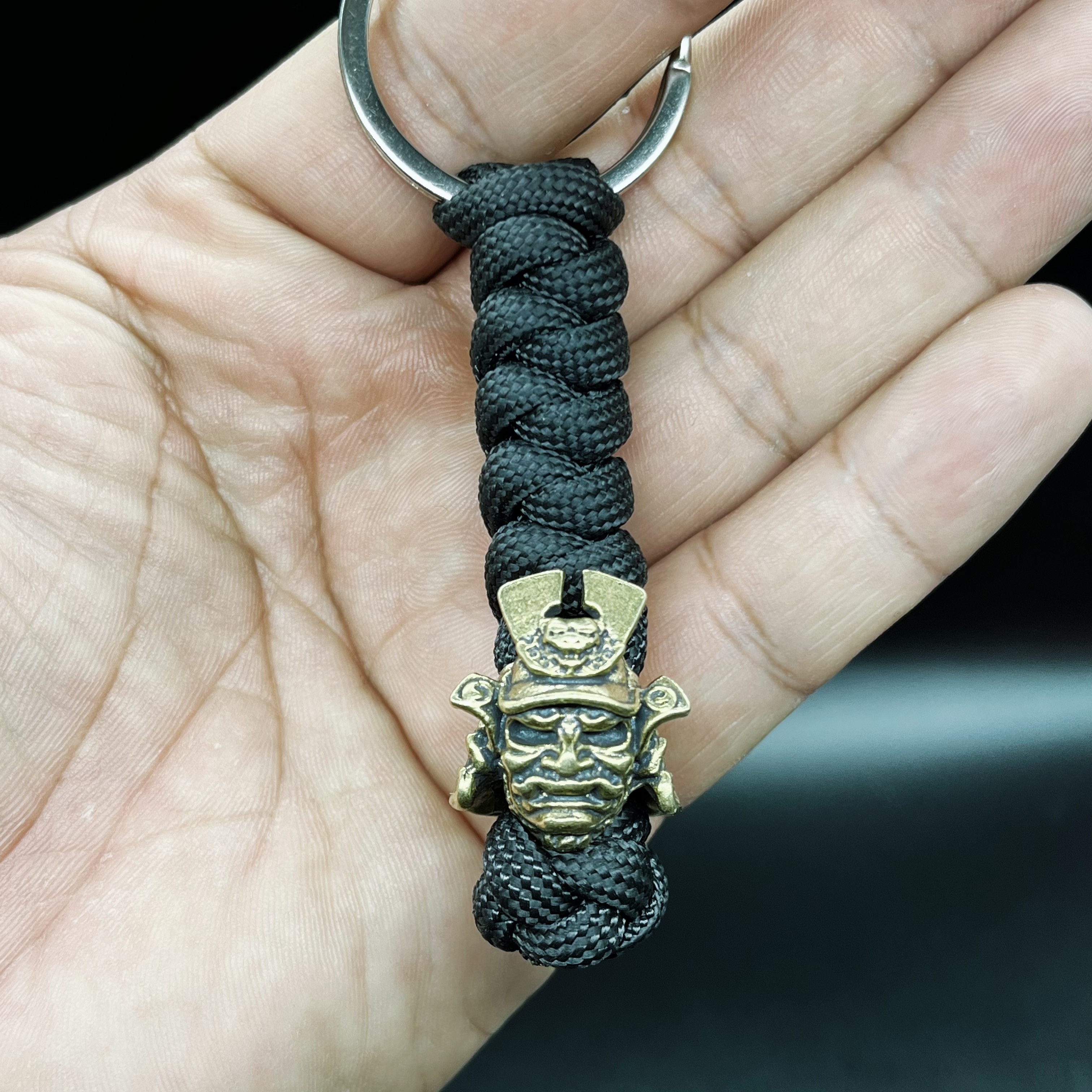 Stylish Handmade Vintage Woven Keychain, Featuring A In Copper, Exquisitely . It Can Be Used As A Backpack Charm Or As A Small Gift For Men