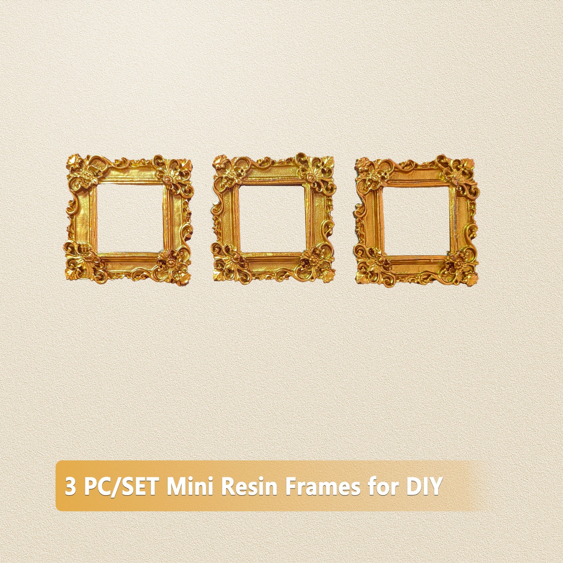 Resim Altın Reçine Fotoğraf Çerçevesi, Yarı Mamul DIY Çerçeveler ile Arka Panel Tasarımı, İlham Veren Projeler için Uygun; Buzdolabı Mıknatısı / Hatıra Fotoğrafları / Fotoğraf Prop'ları veya Nail Art Aksesuarları İçin, Kendin Yap El Sanatları,Hatıra Sergisi,Kare Çerçeve,Yatay Çerçeve,Yarı Mamul Çerçeve,El Yapımı Görünüm,El Sanatları Malzemeleri,Fotoğraf Görüntülendirme,El Sanatları Tutkunu,Kendin Yap Hobi Severler 