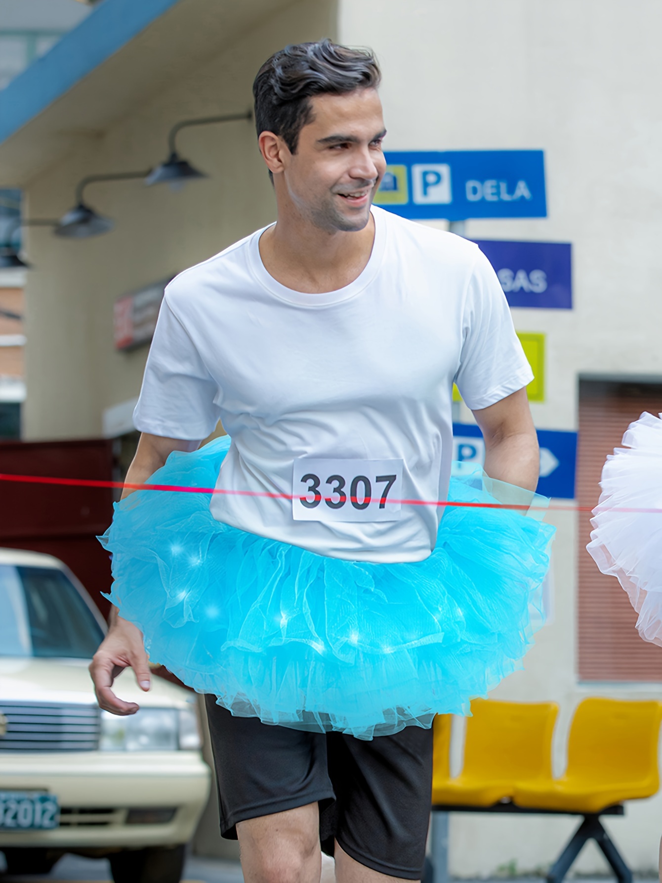 blue tutu skirt for adults