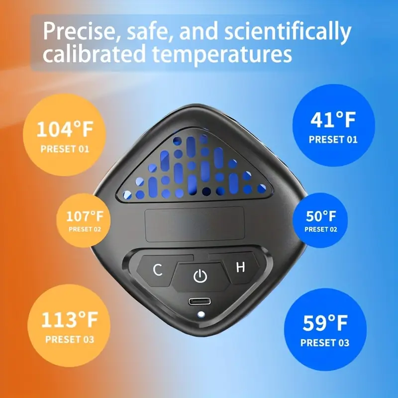 portable instant cold hot and machine exercise recovery muscle relaxation machine used to and muscle ice pack device and cordless heating pad battery 4000mah for parents Product details 1