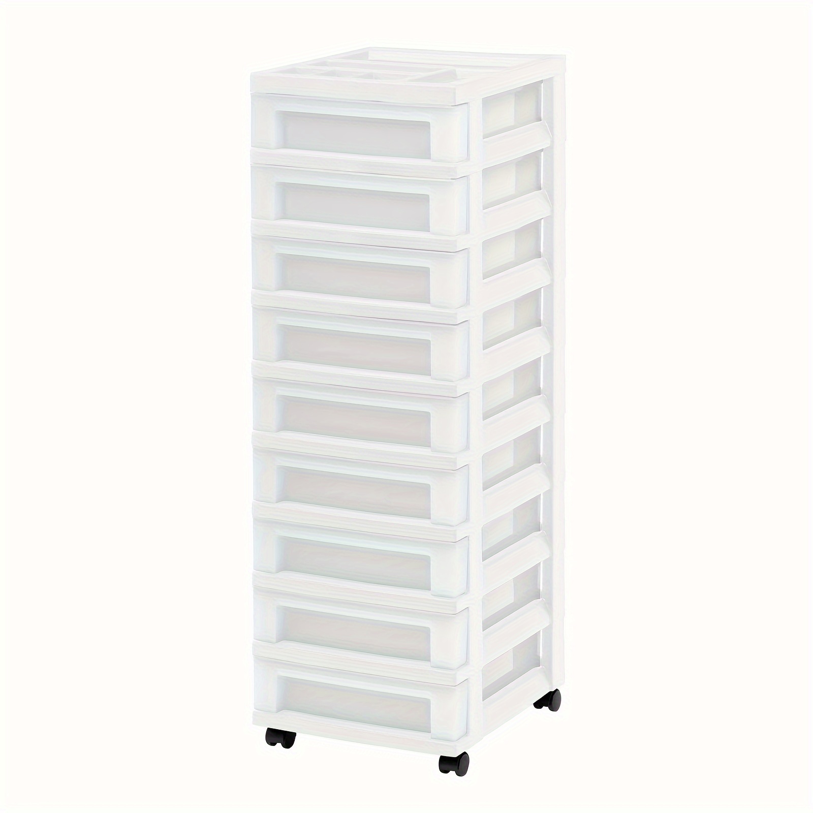 

9-drawer Narrow Plastic Drawer Organizer Top, Drawer