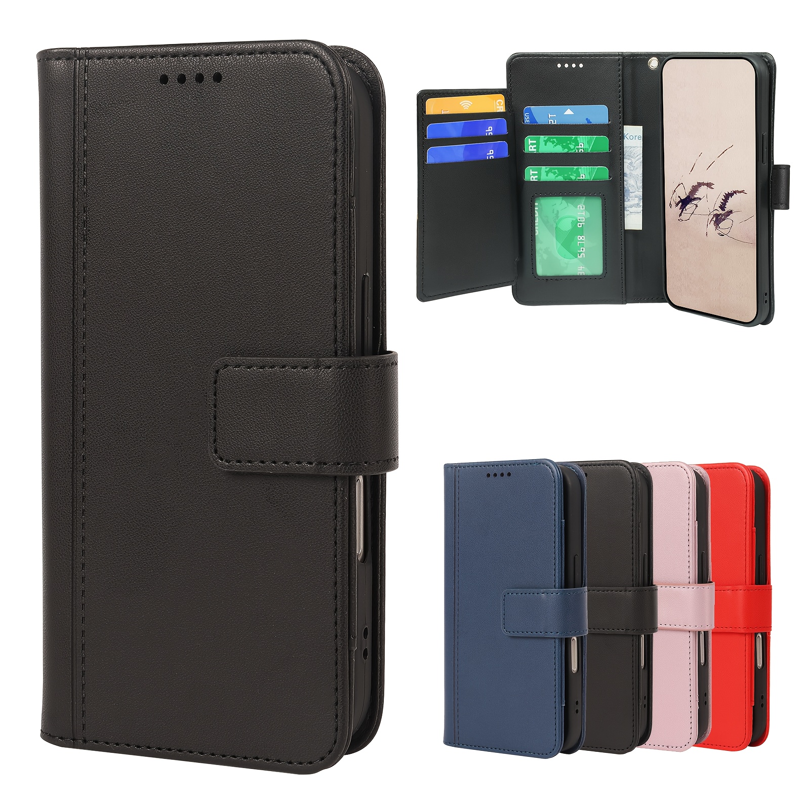 TEMU Phone Case: Suitable For Zte Blade A56/blade A35/blade A55 Series Flip Phone Cases, A Snug-fitting And Protective Phone Case Designed With 9