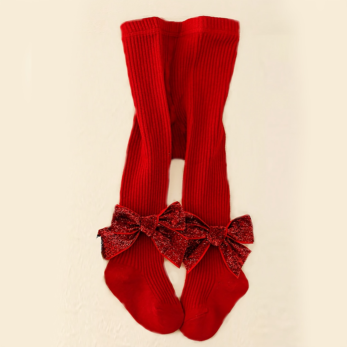 1-pack Girls' Tights With Sparkling Bow