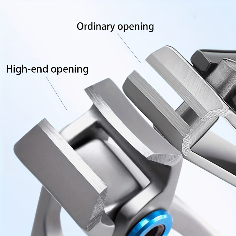 1pc premium stainless steel nail clippers sharp precise edge for   toenails thick nail trimmer with sleek   hypoallergenic unscented ideal for manicure pedicure     nail trimmer sleek nail cutter hypoallergenic device Product details 4