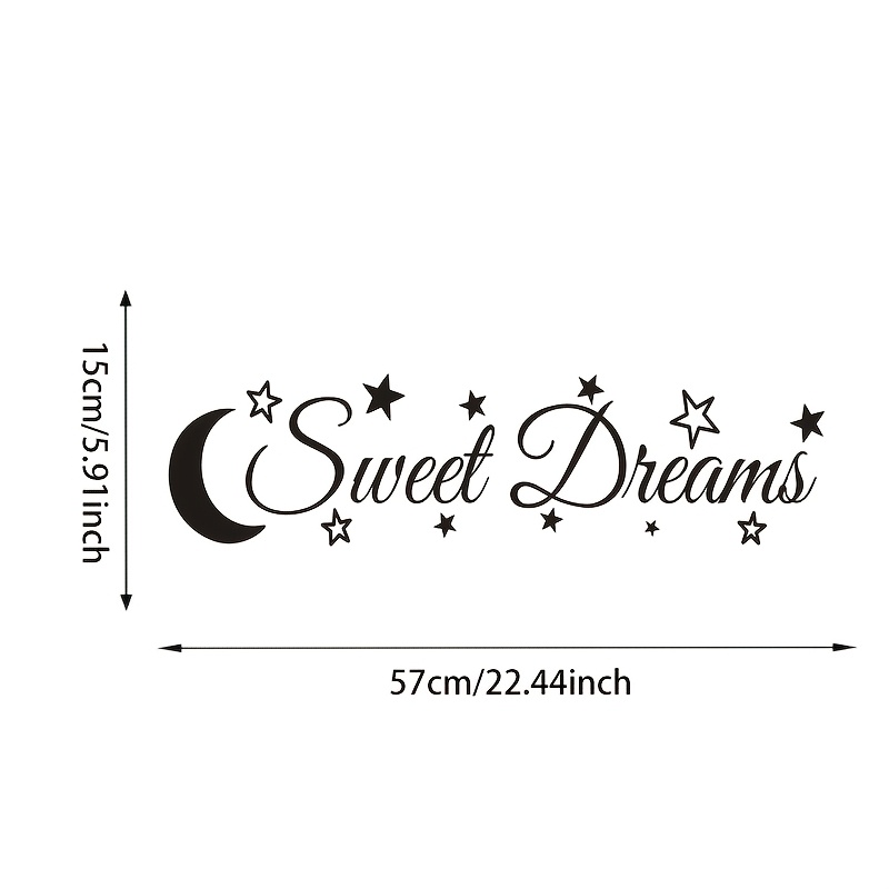 Creative Self-adhesive Wall Stickers, Moon And , Removable And Reusable, Contemporary Themed, For Bedroom, Living Room, Hallway Decor