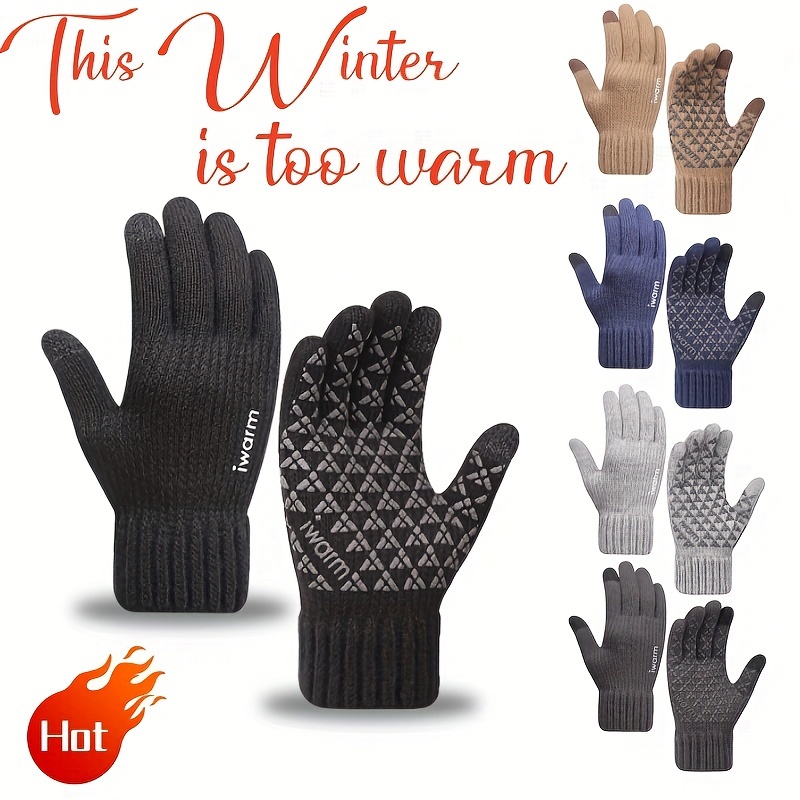 

Adventureready, Alpaca Touchscreen Gloves - Warm, Stylish & Winter Outdoor Activities, Hiking, Work, Travel & Festivals