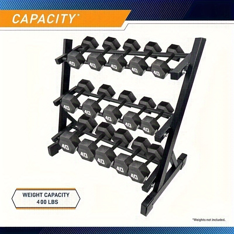 1pc gym dumbbell storage rack multi layers dumbbells display bracket