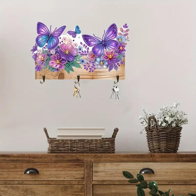 diamond painting clothes hangers dragonfly themed Temu New Zealand