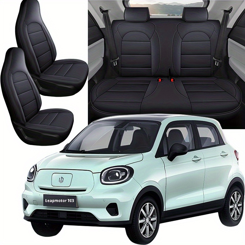 TEMU Cuscino per sedile auto T03 in pelle PU , realizzato in pelle PU qualit� delicata, morbida, resistente all'usura e durevole, che garantisce una