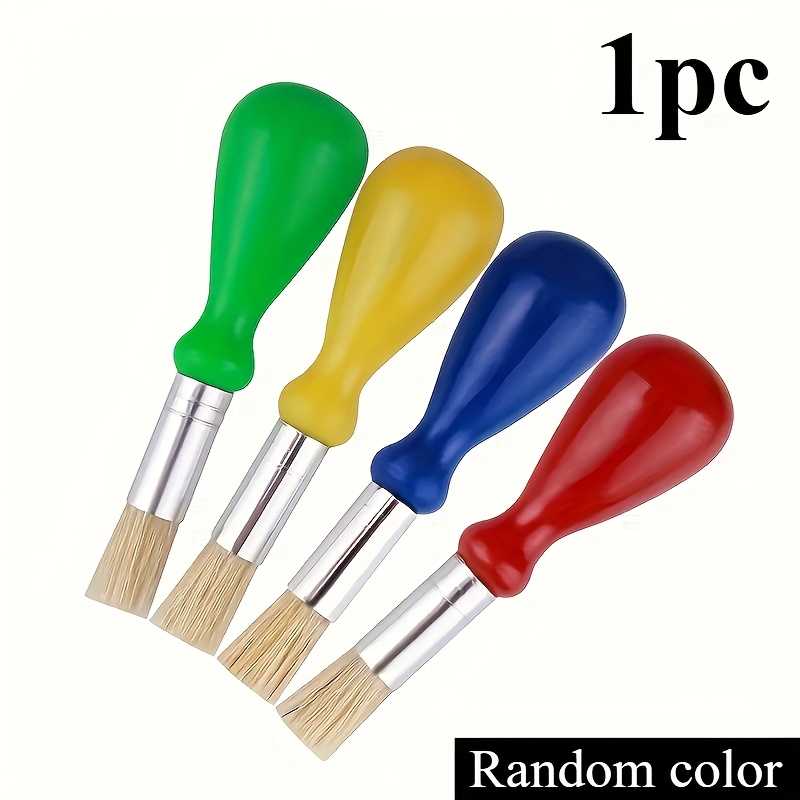 Random 1pc Easy-to-hold Paint Brushes, Artist Paintbrushes With Grip Handles For Painting, Craft, Arts & Crafts