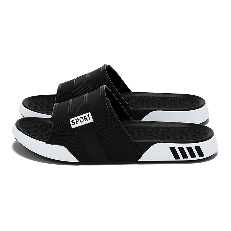 TEMU Men's & Women's Eva Slippers - Anti-slip Odorless Indoor/outdoor Sandals Suitable For Gym, Swimming, Bathroom, Vacation - Lightweight Cushioned