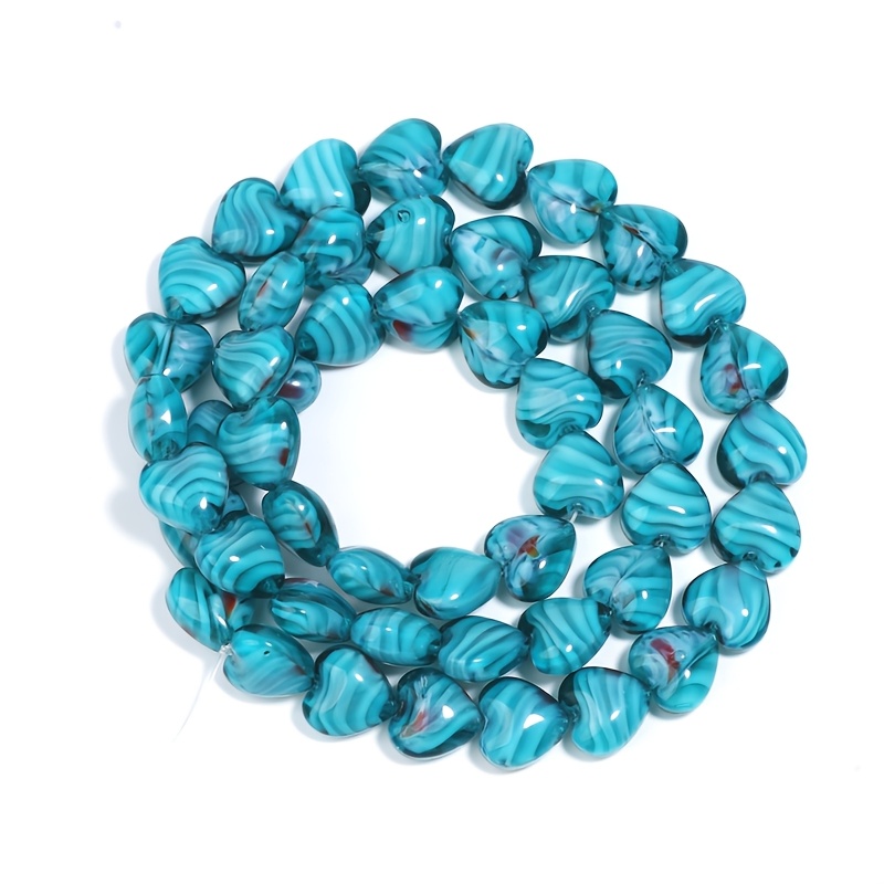 TEMU 12mm 20pcs Gradient Ombre Mixed Color Beads For Necklace, Earring, And Keychain Making - Festive Decorative Gift, Beads, Smooth Texture, Durable