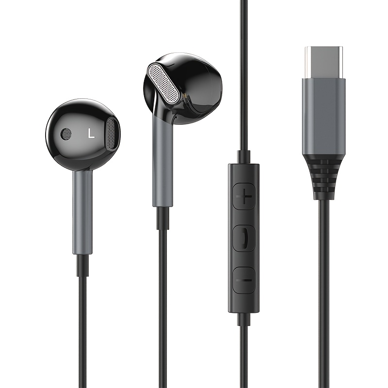 's Latest Wired Earbuds Featuring Hifi 9d Surround Sound, Usb Type C, And 3.5mm Compatibility, Designed For,,, And For Iphone 15 Pro Max