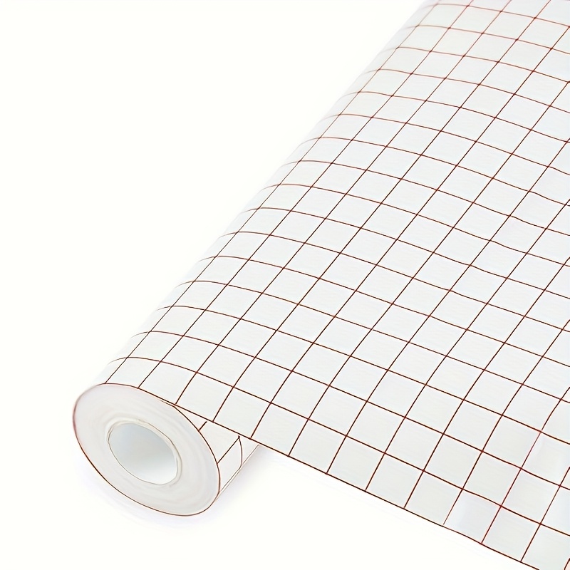 Plotter Transfer Film For Vinyl With Red Alignment Grid, Strong Transfer Film For Decals, Signs, Windows, Car Stickers, Plotter Film For Party Decoration, 30.5 Cm X 500 Cm