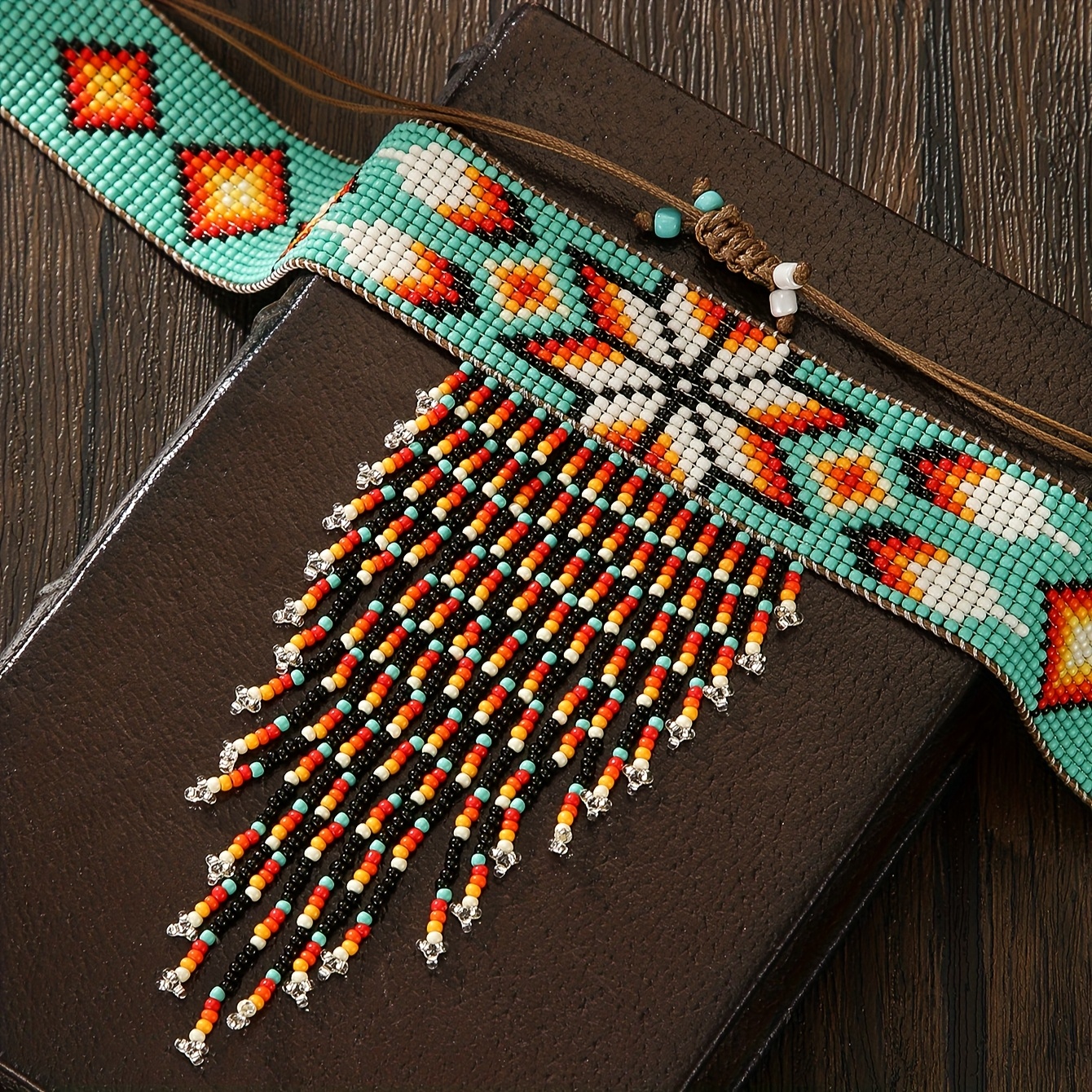 handmade beaded jewelry set bohemian style bead accessories