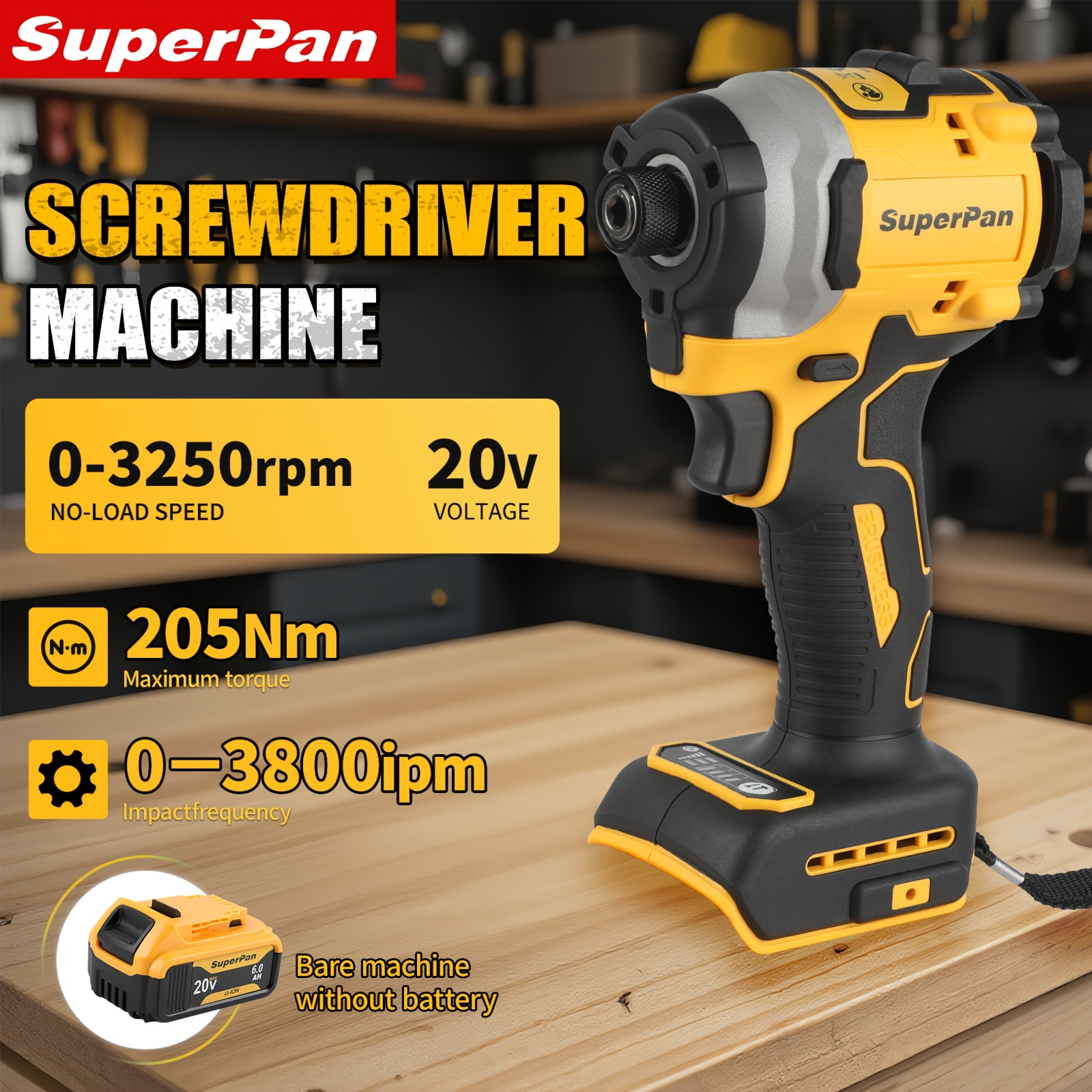 impact driver sold on Temu Australia
