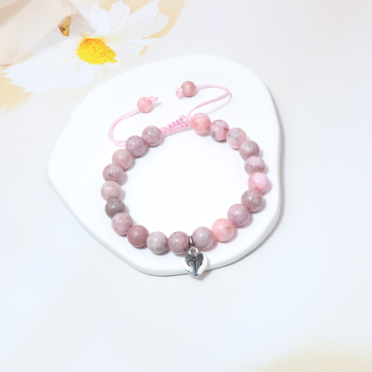 Couple's Zodiac Stretch Bead Bracelet Set, Gift