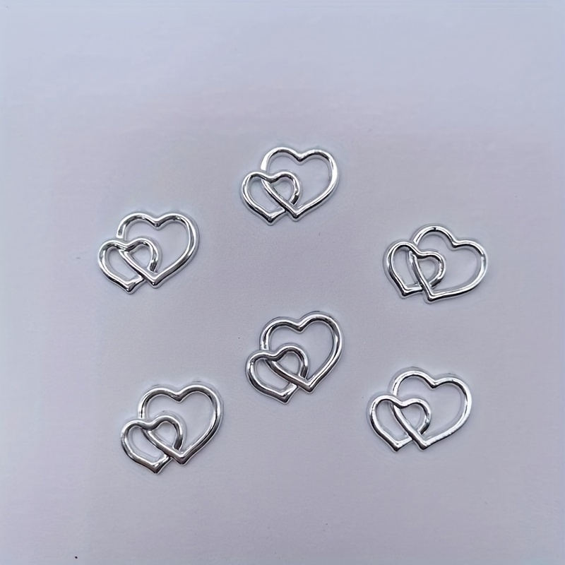 Electroplate Crafts Wedding Silvery Golden Color Love For Table Decoration