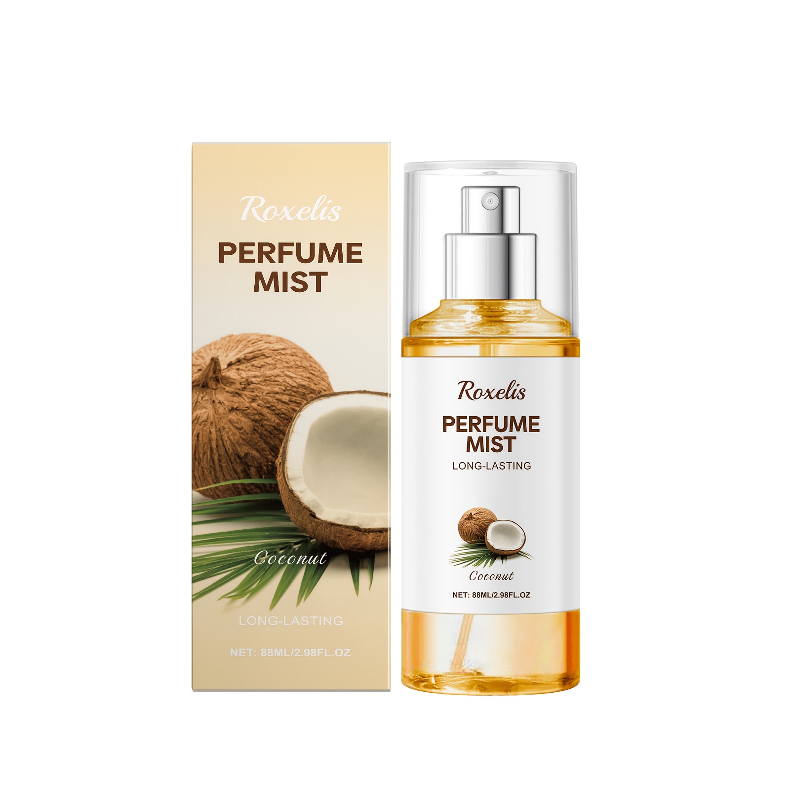 Image of Coconut Scent Perfume Spray For Women, Long-lasting Rich And Elegant Fragrance To Boost Charm, Dating Body Perfume Spray