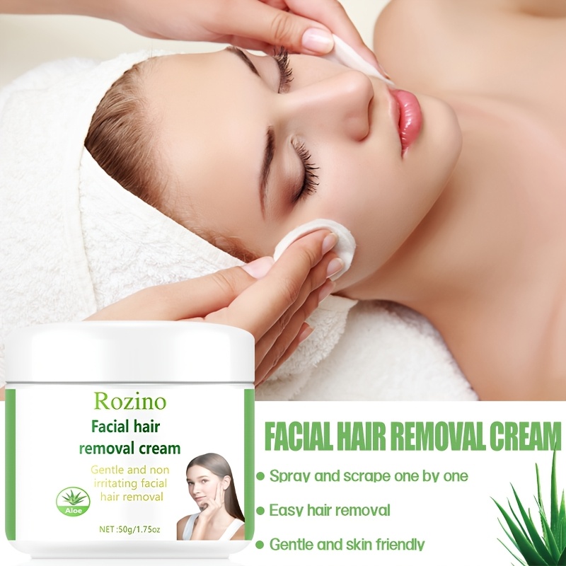 facial aloe vera hair removal cream 50g mild formula - Temu Netherlands