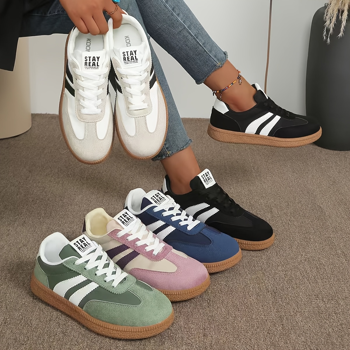[sneaker] damenmode lässige   bequeme damen sport outdoor schuhe damen skateboard schuhe