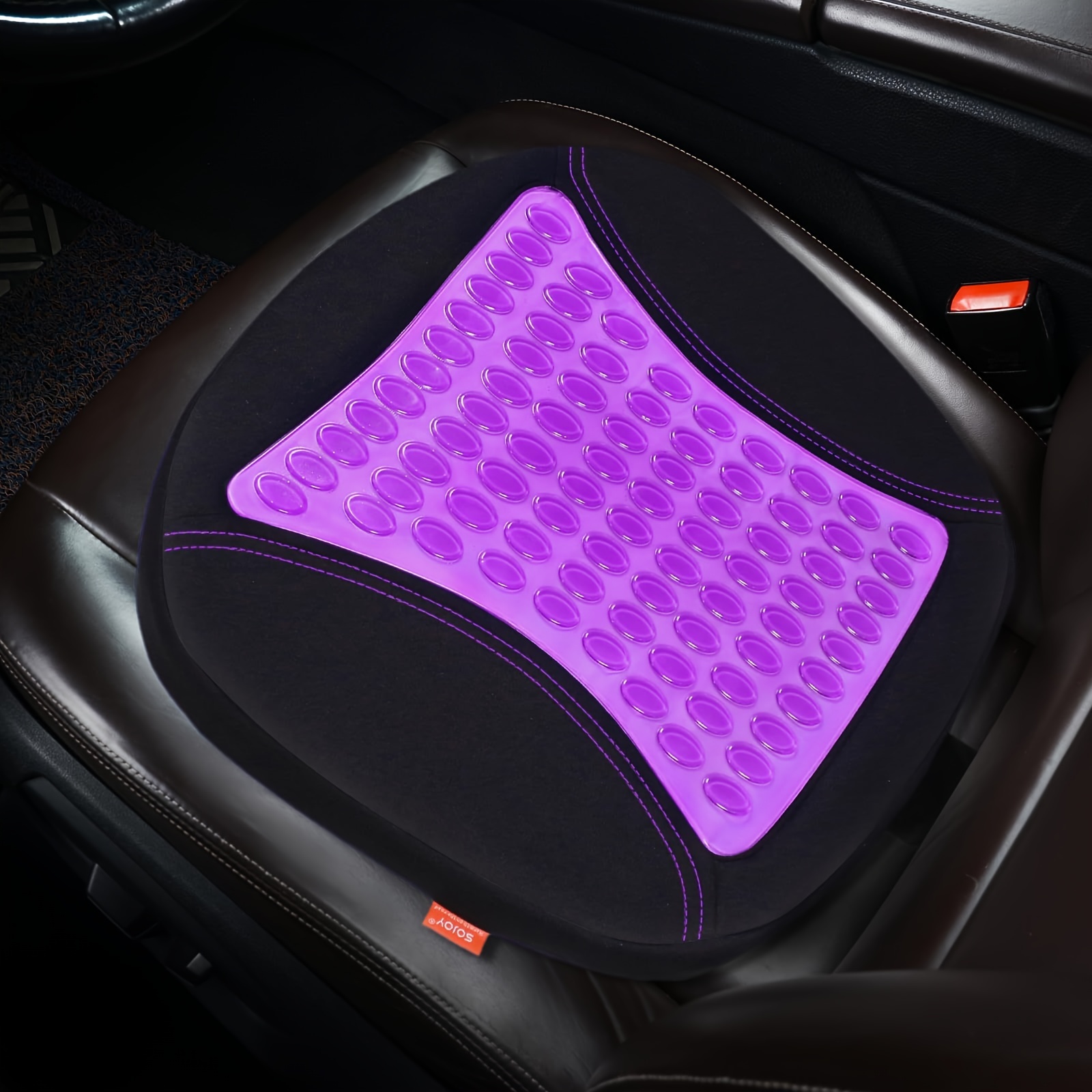 purple seat cushion sold on Temu United States