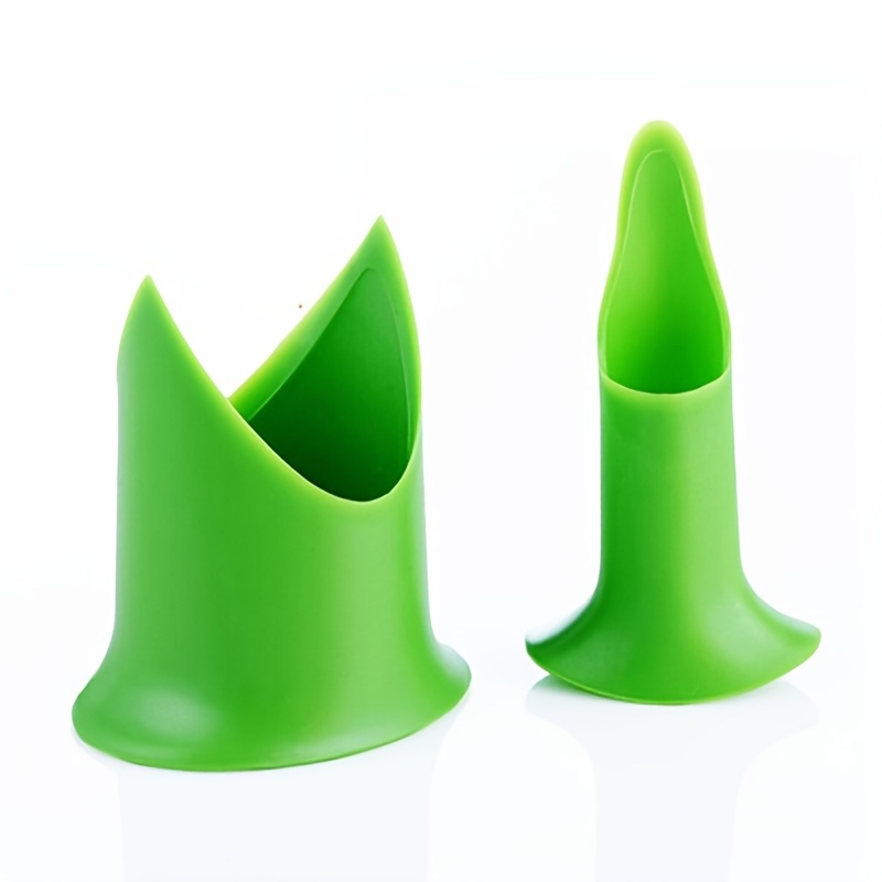 TEMU 2pcs, Pepper Corer, Pepper Seed Remover, Plastic Chili Corer Remover, Household Pepper Seed Remover, Multifunctional Kitchen Seed Remover,