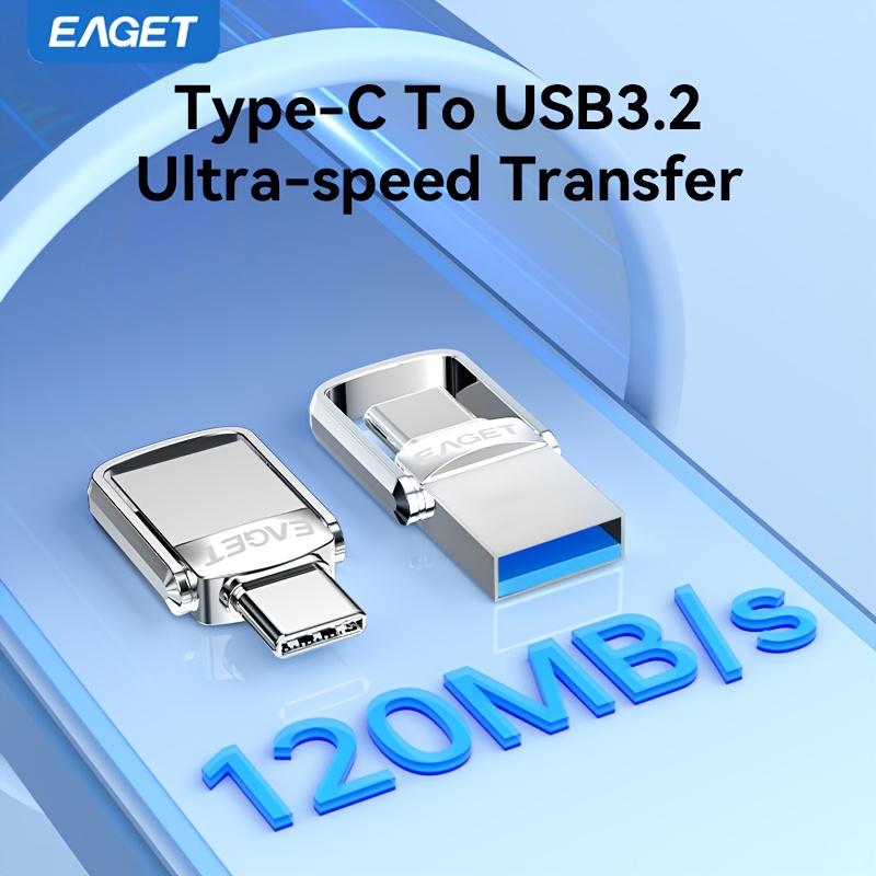 Chiavetta USB Type C 64 GB, 2 in 1 OTG Pennetta USB 64 giga USB C Pen