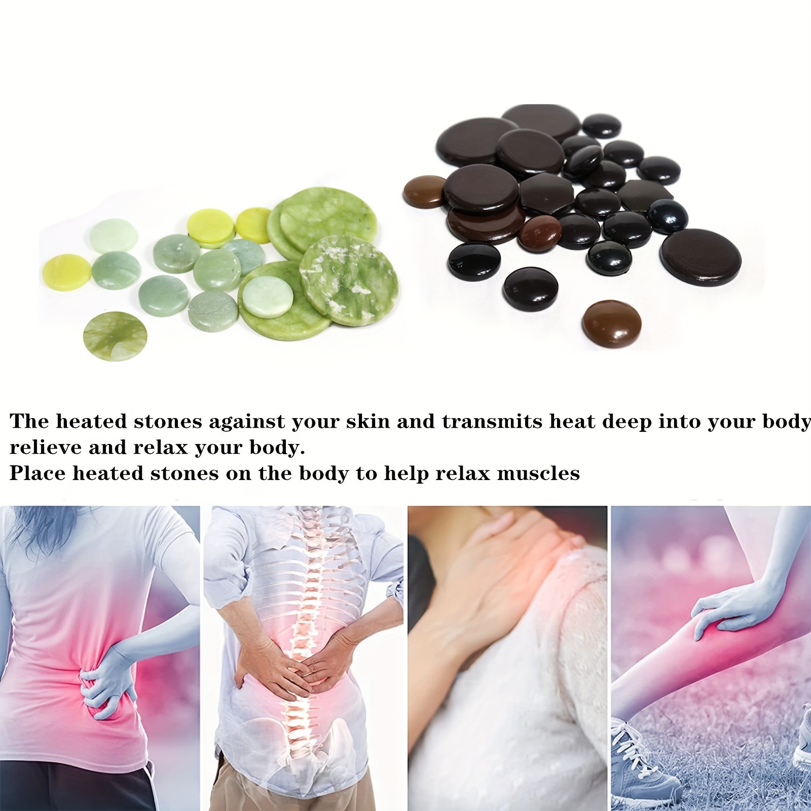   large size   heating pad stone heating pad red light mat electric heating pad with auto shut off   protection   67 x27 Product details 1