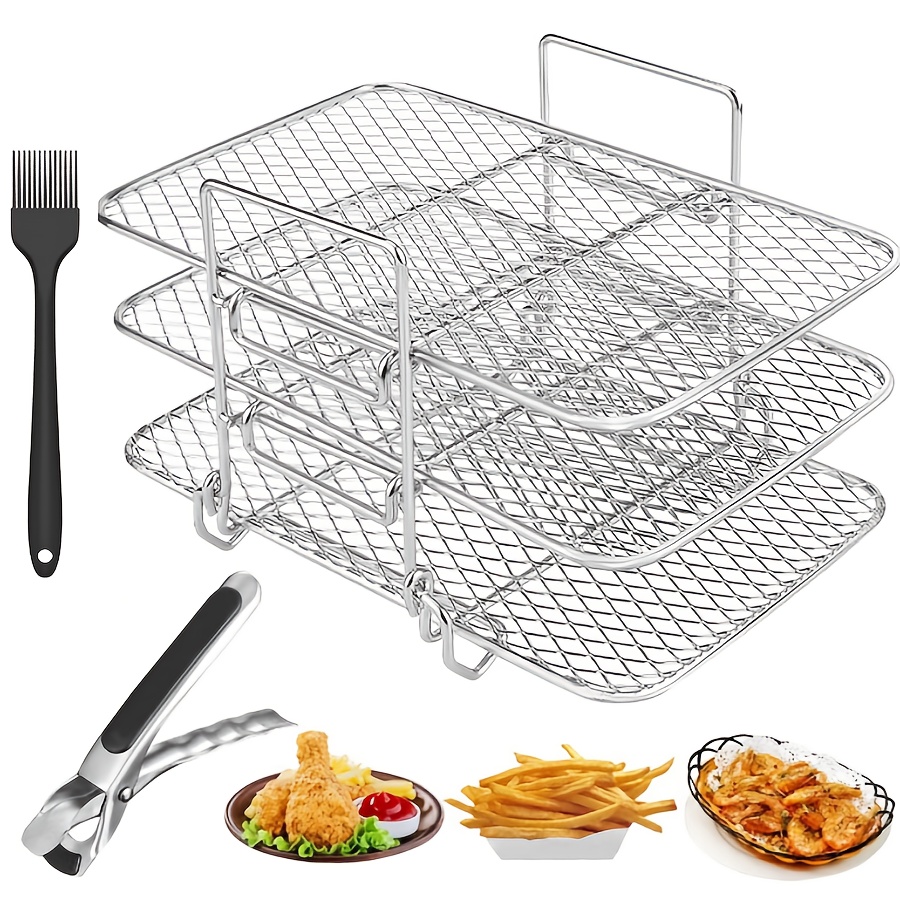 Acessórios que podem ser utilizados em algumas Air Fryer.