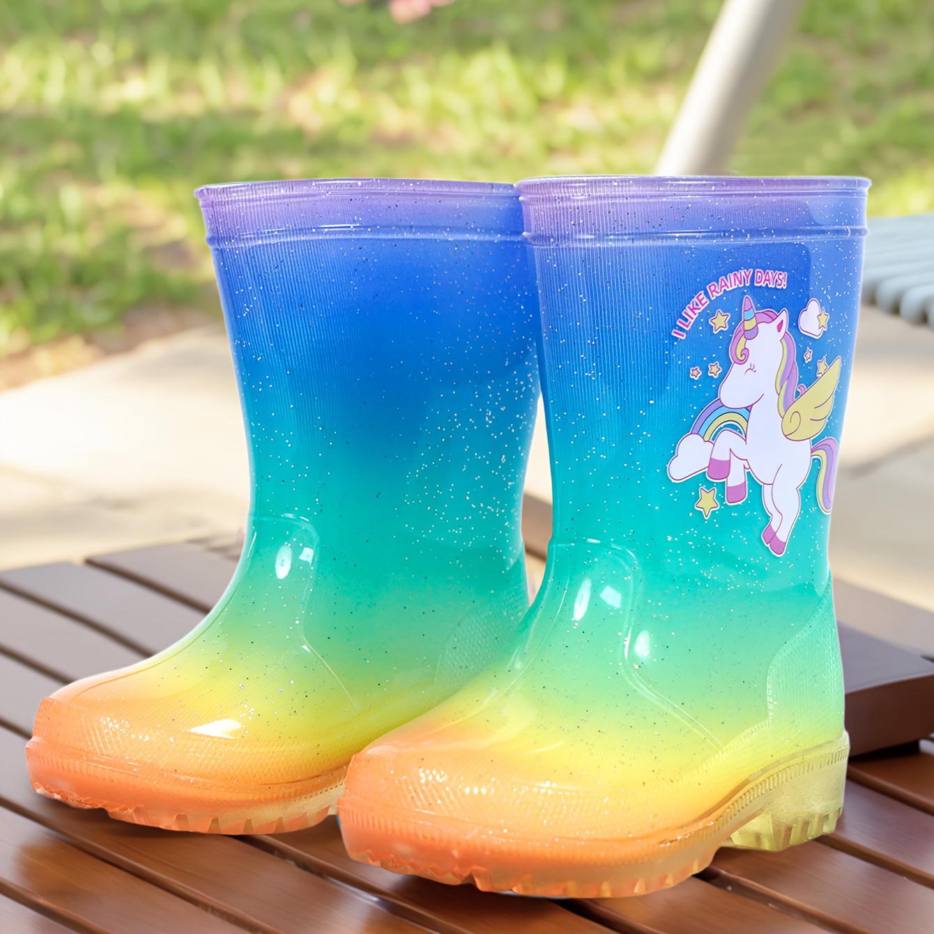 Rain Boots Glitter Baby Boots Baby Toddler Glitter Rain Boots