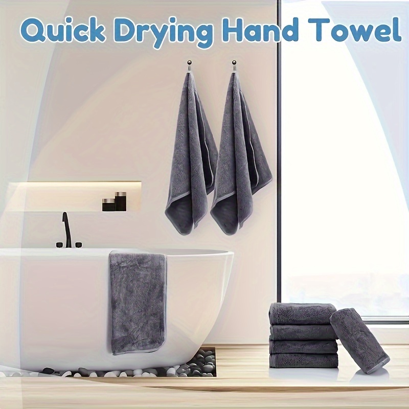 1pc, Extra Thick Towel Bath Towel Washcloth Square Towel, Super Soft and Highly Absorbent Towel, for Bathroom, Gym, Shower, Hotel, Spa, Ideal Home Supplies, Fitness Essentials, Suitable for Home, Outdoor, RV, Back to School, as a gift