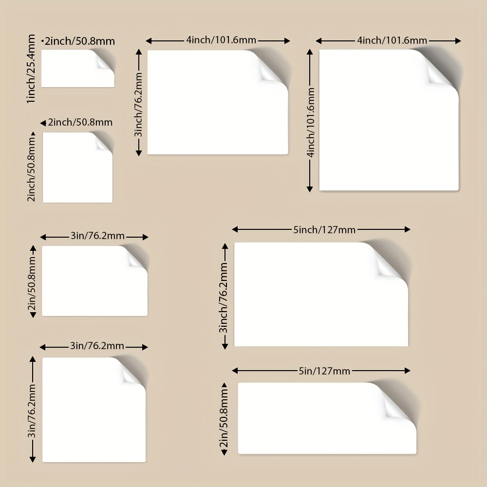 custom square glossy stickers multi size self   labels for plastic glass metal hd   bulk sheet for product packaging bottles crafts inventory german japanese french english korean vinyl stickers