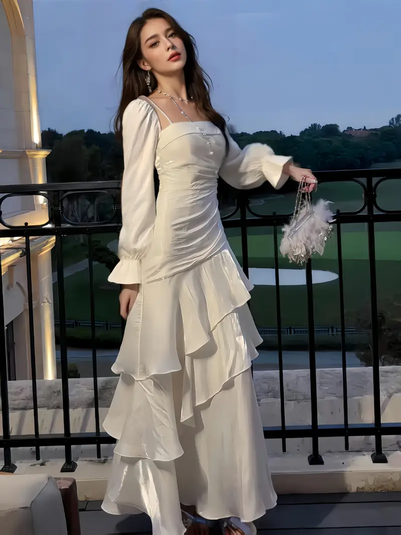 is a bodycon dress appropriate for a wedding Meredith Off the Shoulder Boho Wedding Dress