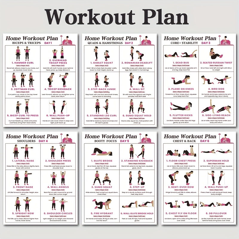 Printable Free Multi Gym Exercises Chart: Ultimate Workout Guide