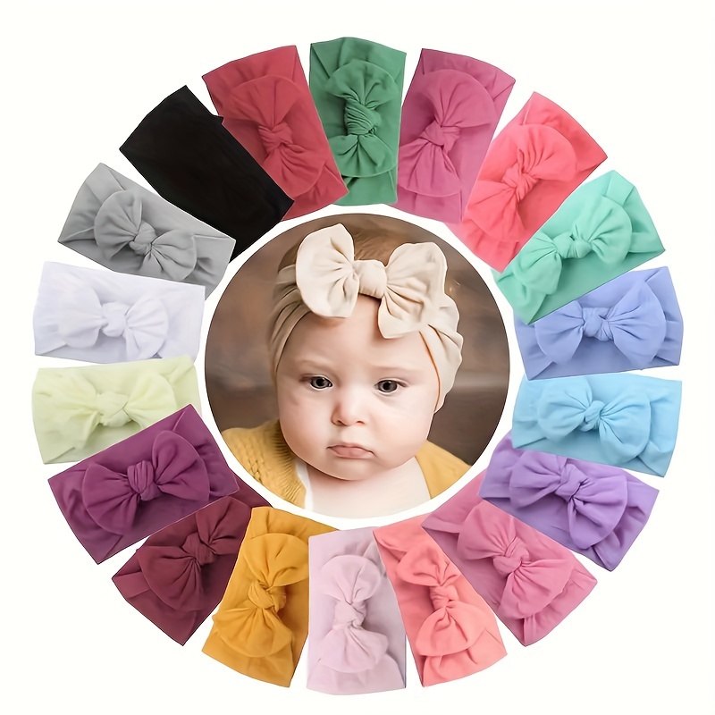 

18pcs Headbands, Hairbands For Infant/toddler