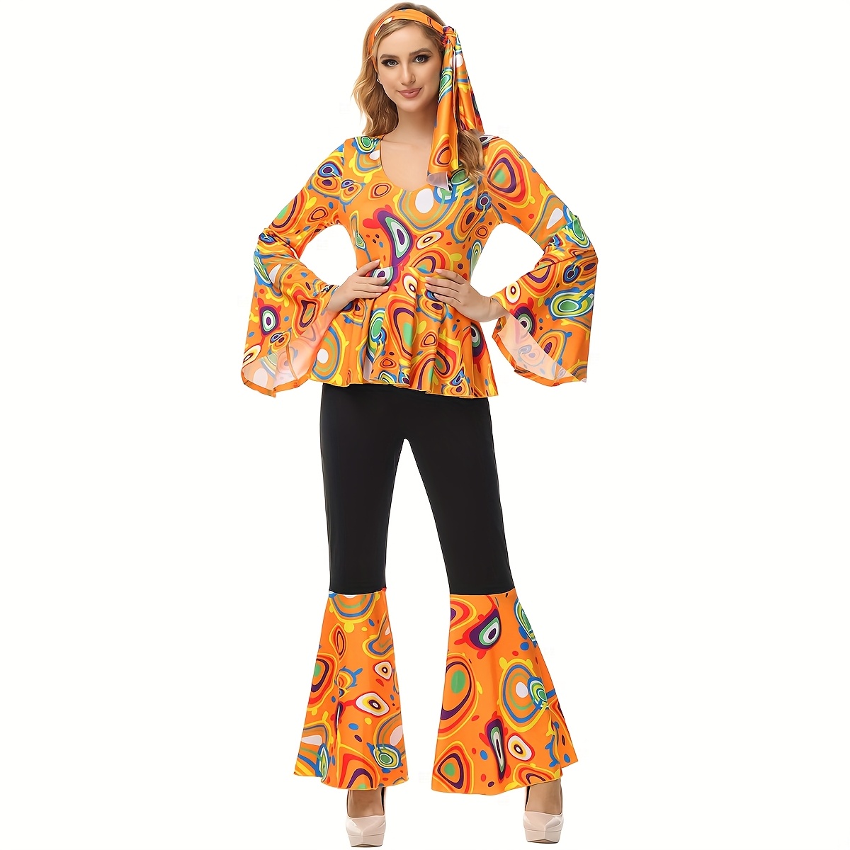 Woodstock Party Female Trendy Hippie Outfits Disco Outfit Women