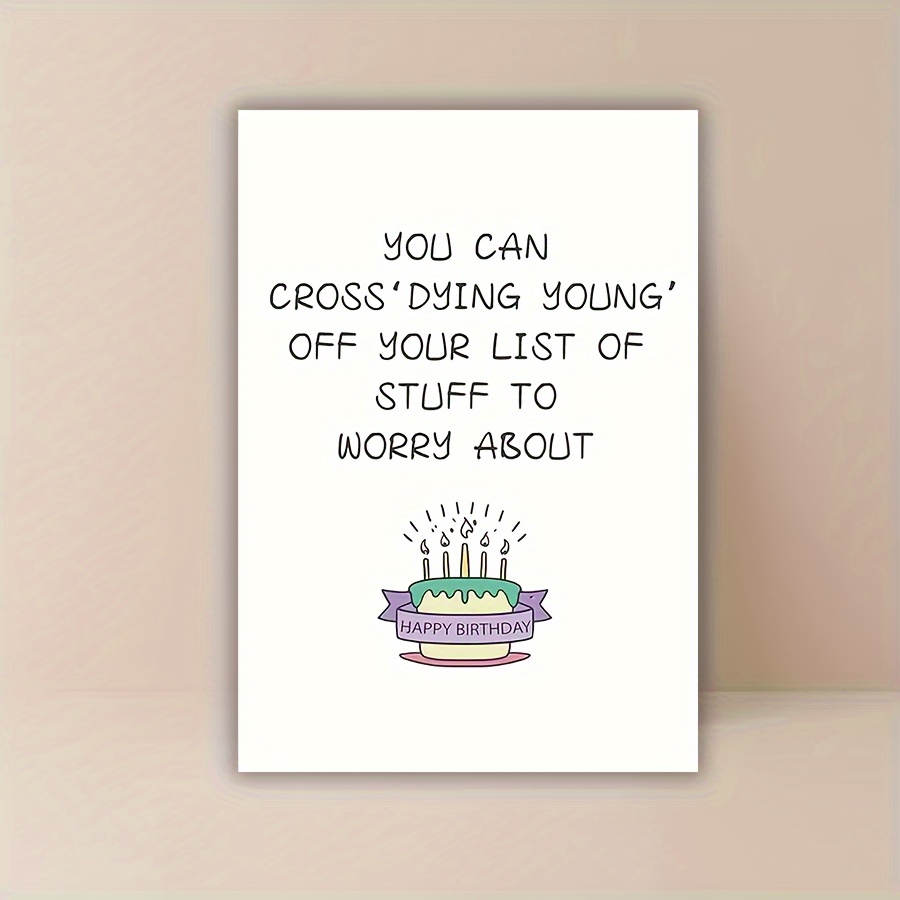 Birthday Greeting Cards With Envelopes | Glossy Finish | Gummed Closure ...