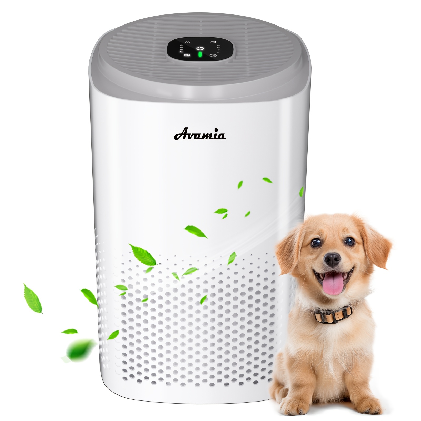 TEMU Air Purifiers For Home Large Room Bedroom Up To 1800 Sq Ft, H14 Hepa For Pets With Laser Air Quality Sensor And , Air Filter Cleaner For Dust, Smoke, Pet Hair, Odor, Pollen