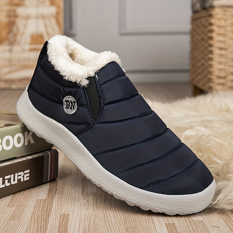 Women's Warm and Comfortable Ankle Boots, Lightweight Indoor Footwear