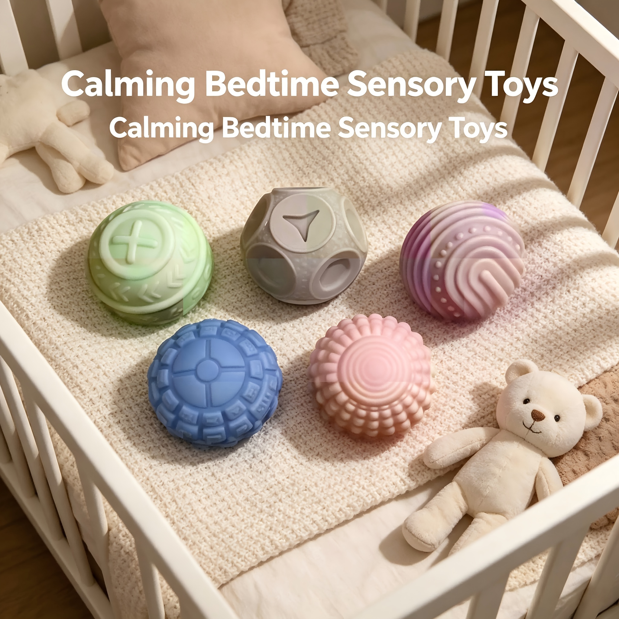 5pcs Children's Interactive Sensory Balls