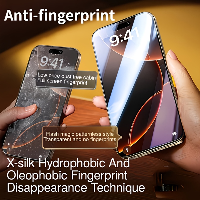 3-Pack 9D Ultra HD Tempered Glass Full Coverage Screen Protector for iPhone