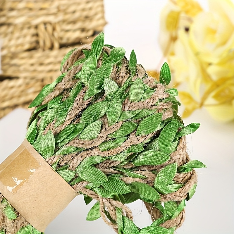 TEMU 10m Rotin Décoratif, Idéal pour DIY Arts et Artisanat, Décoration d'Emballage Maison, Décoration de Fête, Décoration d'Intérieur, Décoration de