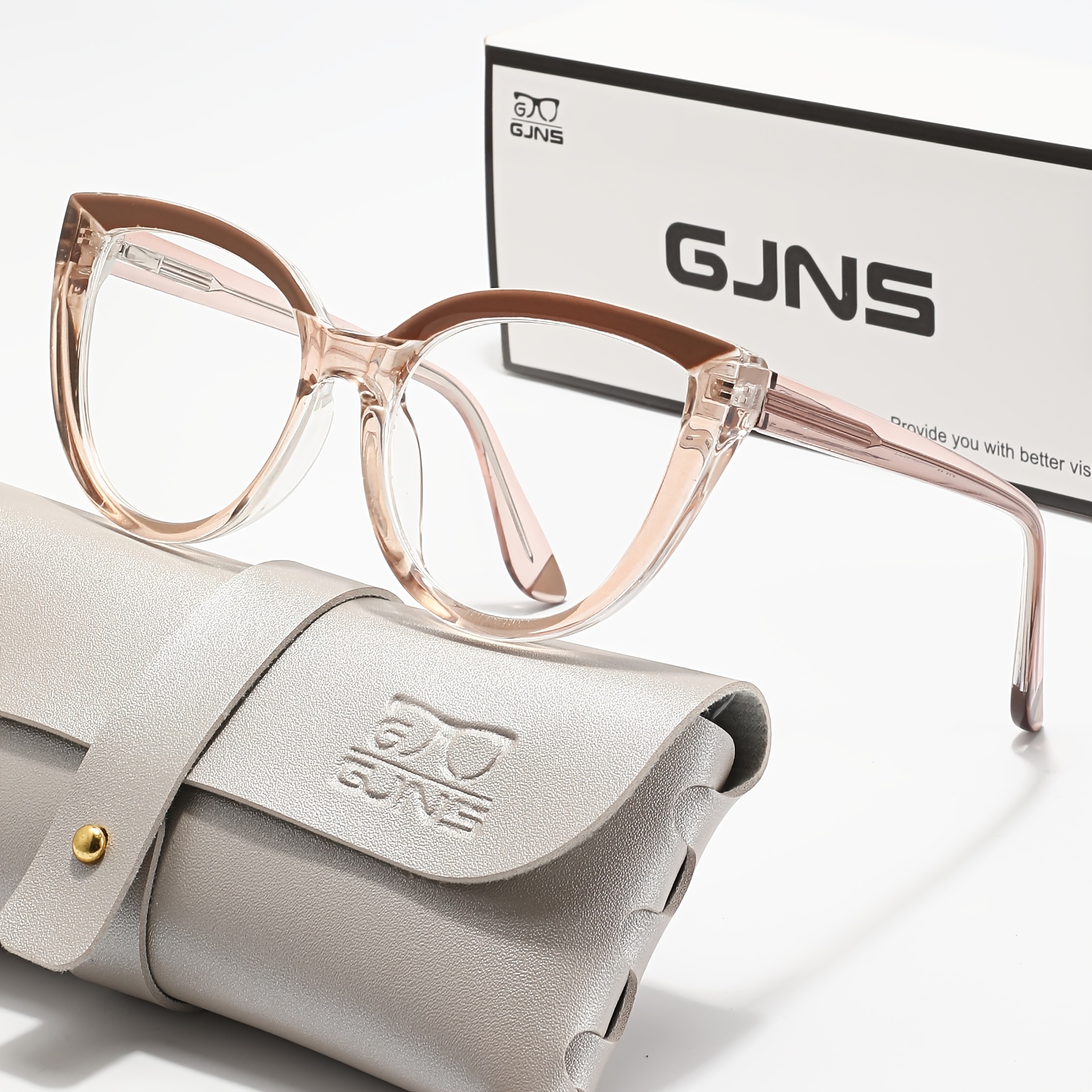 influencer style oversized retro spring hinge wire rim womens plain glasses fashionable and versatile suitable for reading and computer use minimalist trendy small face glasses