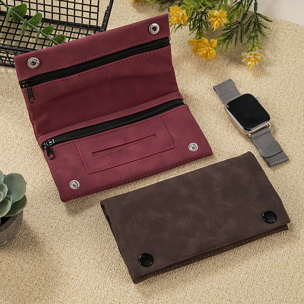 waterproof tobacco pouch a brown tobacco pouch made pu material waterproof