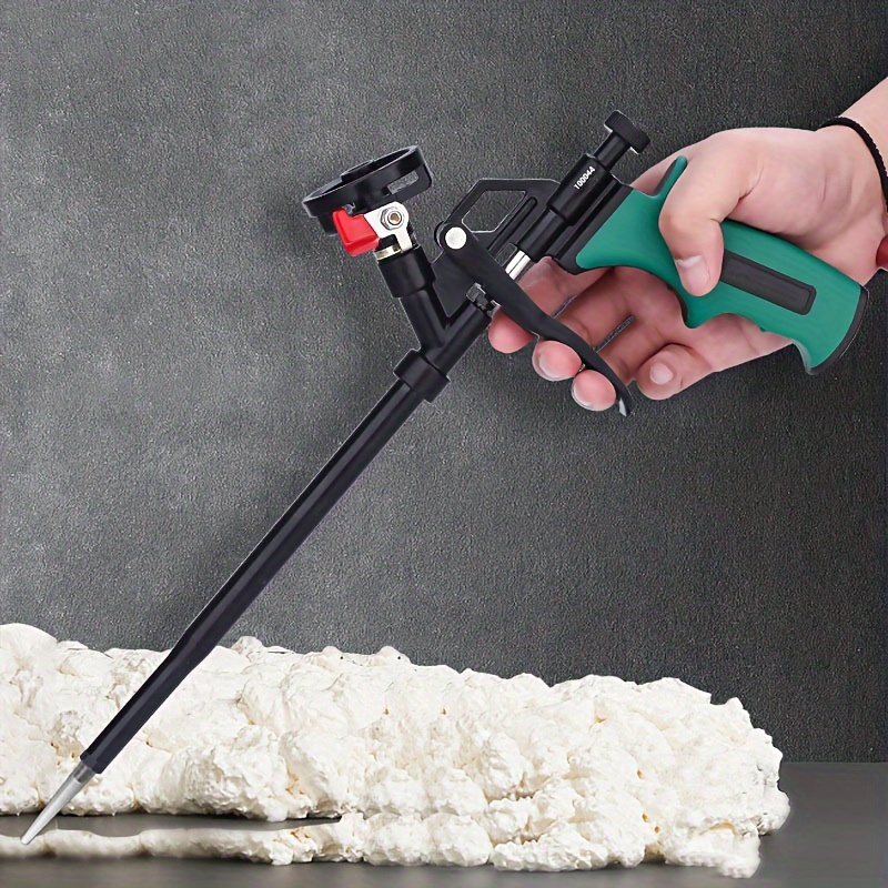 

Wash-free Spray Gun, Universal Labor-saving Foam Glue Caulk Agent Glue Gun, Anti-drop Manual Easy To Wash Foaming Glue Gun