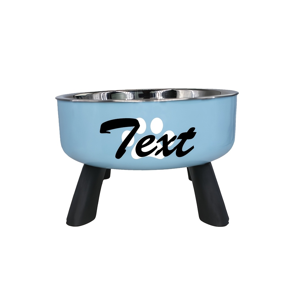 Customized Cat Bowl with Automatic Drinking Water Feature