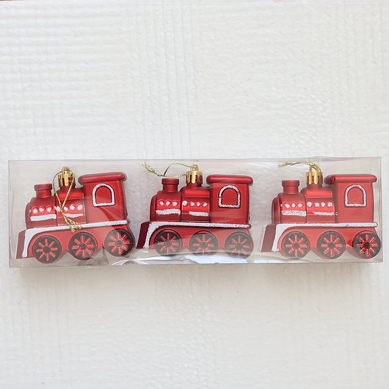 TEMU Juego de 3 bolas de adorno navideñas, decoraciones de bolas de Navidad, decoraciones para árbol de Navidad, colgante de , arreglo floral para y